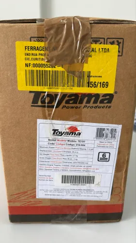 Motor a Gasolina Toyama TE10T 26cc 1HP - Novo na Caixa!