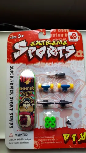 Modelismo Skate de Dedo Extreme Sports para montagem- Novo- Embalagem original