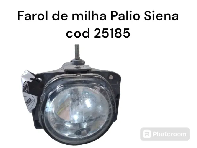 Farol De Milha Fiat Palio Siena Cod 25185