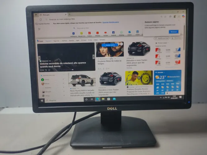 Monitor Dell 19 polegadas VGA e dvi