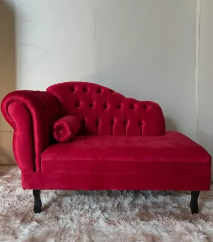 Divã Larissa Luxo para Sala ou Quarto - Varias cores e tamanhos