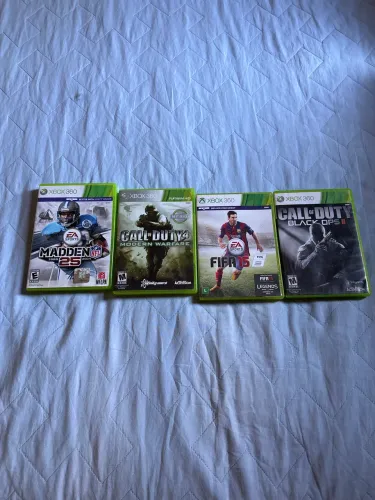 Jogos originais Xbox 360 - 4 unidades