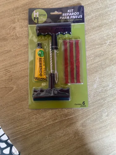 Kit reparador para pneus
