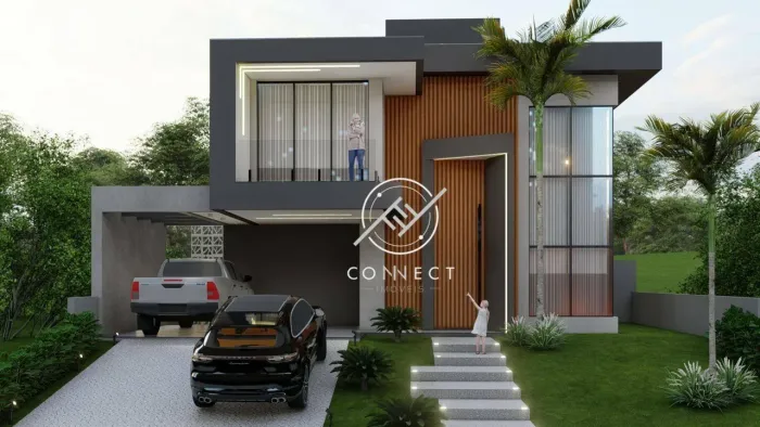 Casa com 4 dormitórios à venda, 220 m² por R$ 1.500.000,00 - Condomínio Ninho Verde II - P