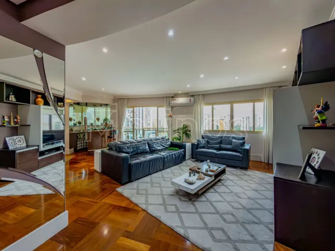 Romulo e Remo - Apartamento á venda no Jardim Anália Franco, 3 suites, 5 vagas + deposito,