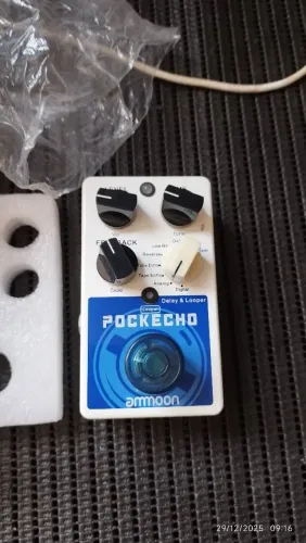 Pockecho delay com tap tempo e looper