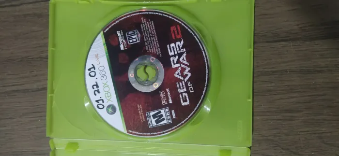 Gears of war 2 - Xbox 360 - Somente o Dvd 