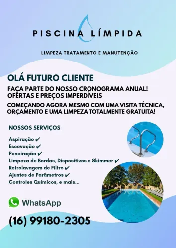 Piscina Límpida - Limpeza de piscina em Sorocaba 