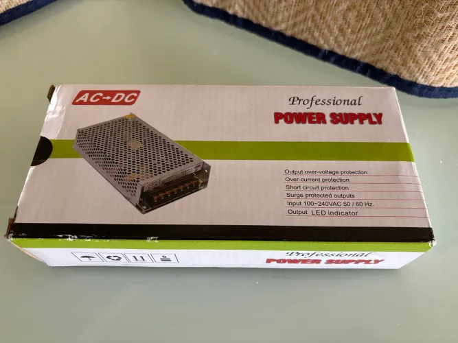 Fonte de alimentação profissional AC-DC (corrente alternada para corrente contínua)