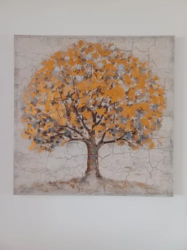Quadro Tela Árvore 110 x 110 cm