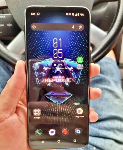 Asus Rog Phone 5S (celular gamer)(troco por iPhone)