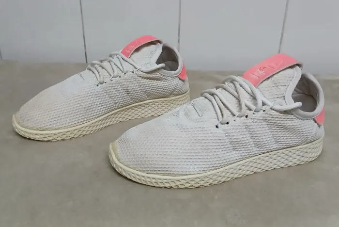 Tênis Adidas Edição Especial Pharrell Williams Branco Tamanho 37<br>