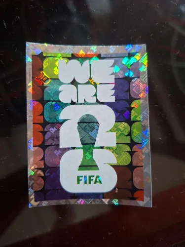 Figurinha rara We are fifa