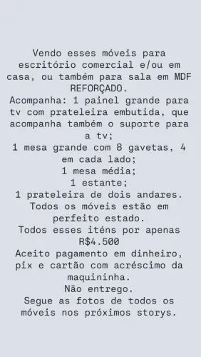 Móveis planejados para escritório completo