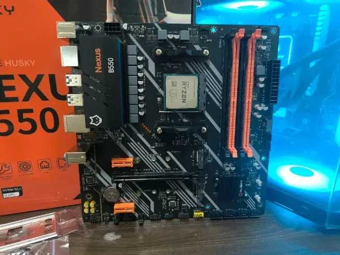 KIT GAMER RYZEN 5 5500X3D + B550 (ACEITO TROCA - NOVO - GARANTIA) PCIE 4.0 AM4