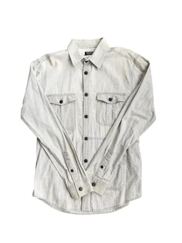 Camisa Jack & Jones Vintage Cinza - Manga Longa - Tamanho G