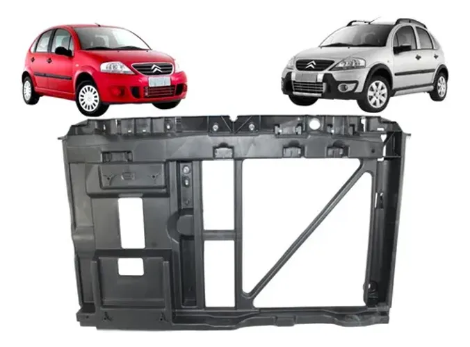Painel Frontal C3 Citroen Quadro Radiador 2002 A 2011 Manual