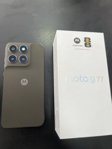 Moto g77 256Gb zeradinho com nota 
