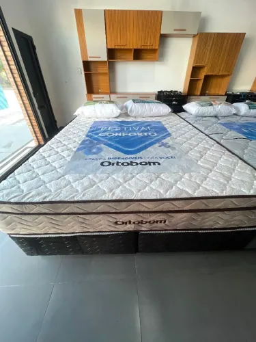 CAMA QUEEN ORTOBOM PRO VIDA 3 ANOS DE GARANTIA