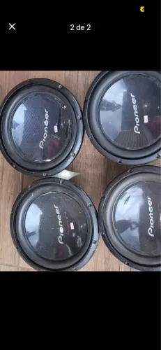 Vendo ou troco 4 pioneer 309 + Roadstar 1200 tudo zero 