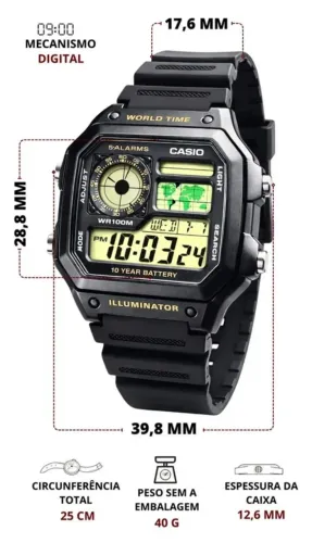 Relógio Casio