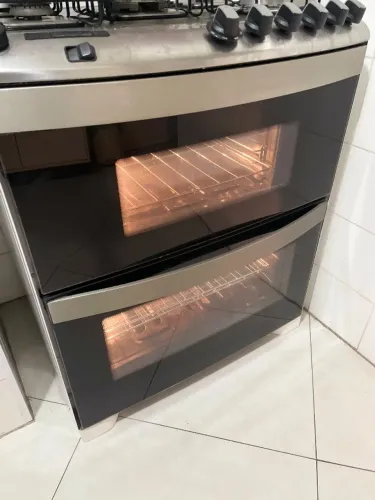 Fogão Brastemp 5 bocas - Duplo Forno - Grill elétrico e Forno
