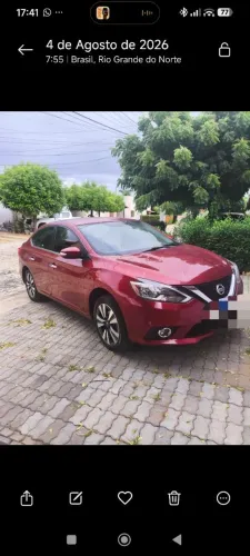 Nissan Sentra SV 2.0 Flexstart 16V Aut. 2018