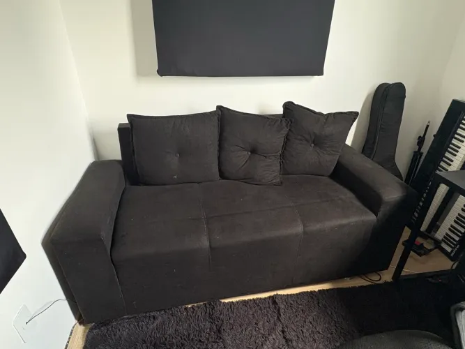 Sofá preto