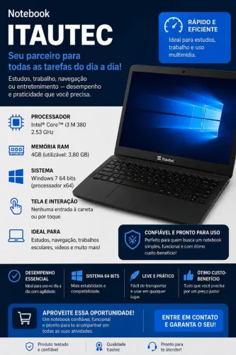 Notebook Itaucec