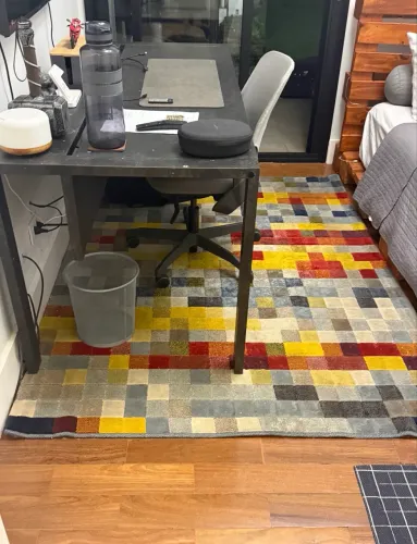 Tapete Pixel São Carlos Colorido 2x1,5 Moderno e Sofisticado