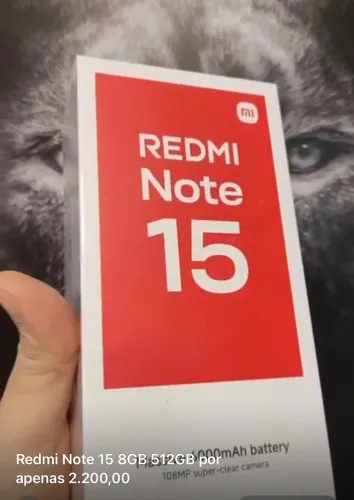 Celular Redmi Note 15