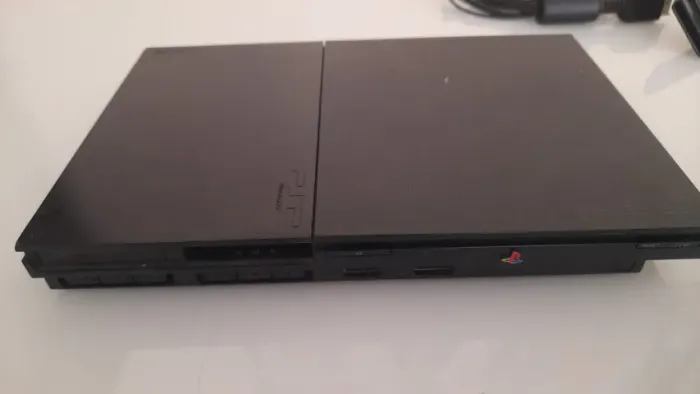 PLAYSTATION 2 SLIM COMPLETO - CONTROLE E JOGOS