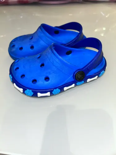 Babuche Infantil sandália Crocs Azul Patrulha Canina - Tamanho 23/24 Super Confortável