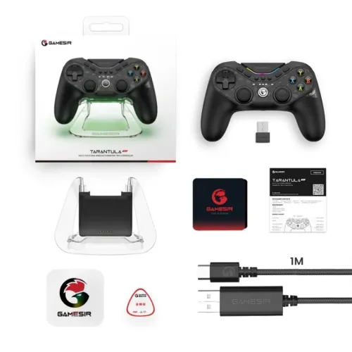 Controle Gamesir Tarantula Pro TMR Wireless PC/Switch/Android/iOS Dock De Carregamento
