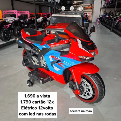 Moto elétrica infantil 12volts