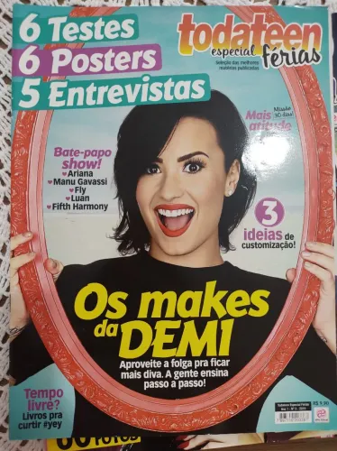 Revistas Demi Lovato 3 unidades