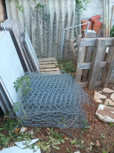 Tela para muro de pedra Gabião