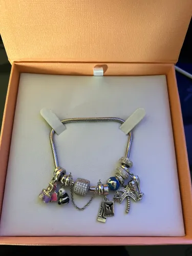 Pulseira Vivara Life Original com Berloques - Prata 