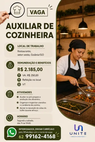 Auxiliar de Cozinheira