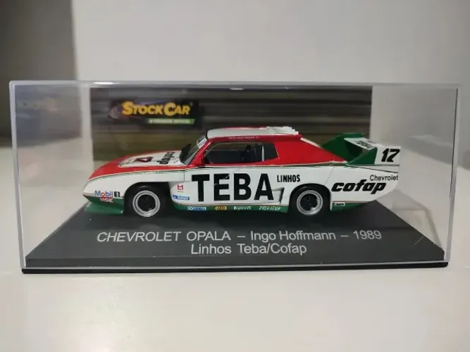 Miniatura Opala Stock Car Ingo Hofman Teba 1989 1/43