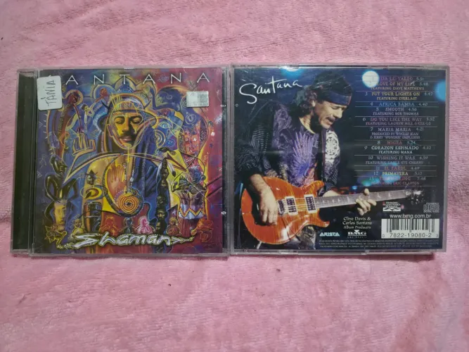 2 cds originais Santana