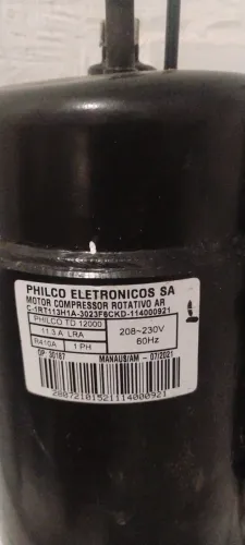 Compressor de ar condicionado 12 mil