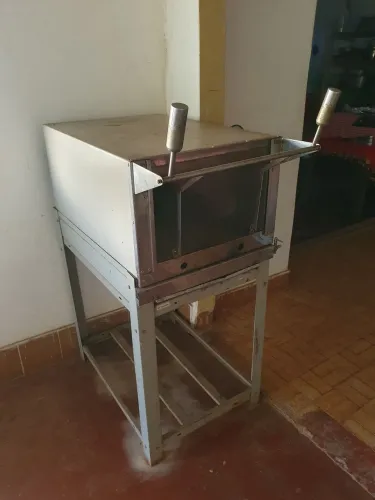 Forno industrial de pedra refrataria