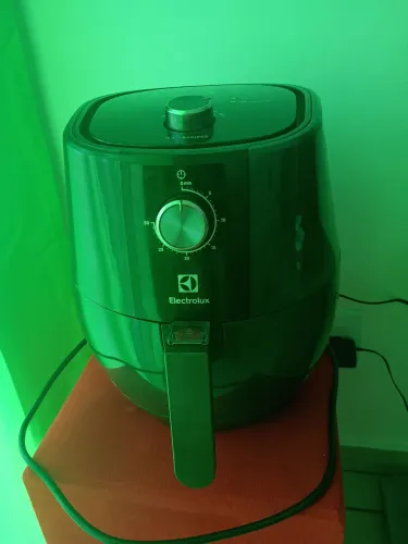 Ventilador de pé e Air fry