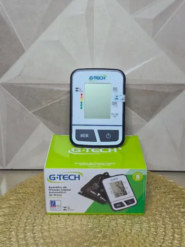 Aparelho de Pressão Digital Automático de Braço G-Tech