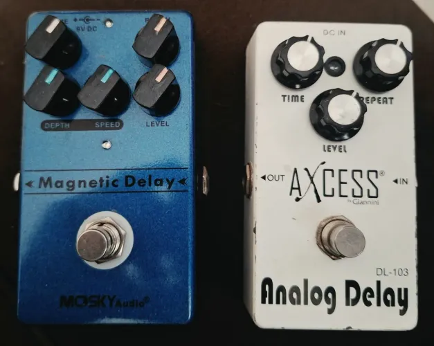 Pedal de Delay Analog Delay e Magnetic Delay promoção!