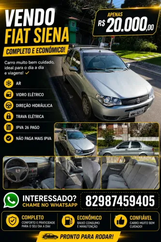 Fiat Siena 1.0/ EX 1.0 MPI Fire/ Fire Flex 8V 2010