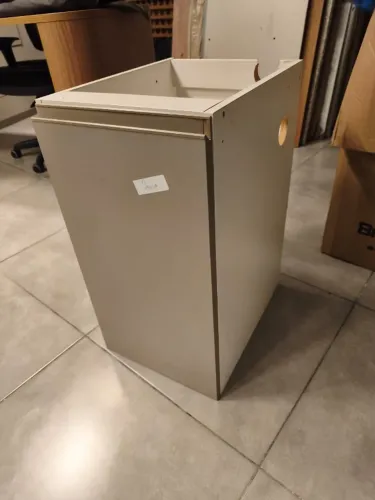Móveis planejados - módulo com porta e módulo de gaveteiro (3gavetas).