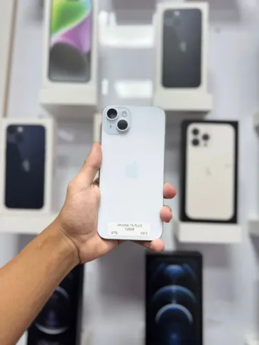 IPHONE 15 PLUS 128GB<br>R$ 3.550,00 AZUL