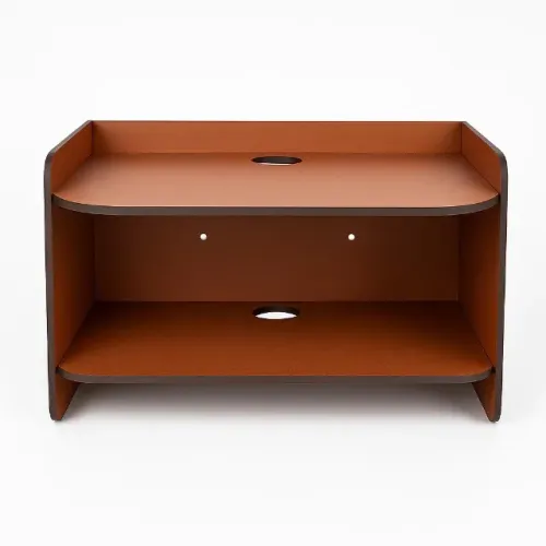 MDF Durável Prateleira Roteador Suporte Invisível Parede Acomoda TV Modeno Video Game - NO